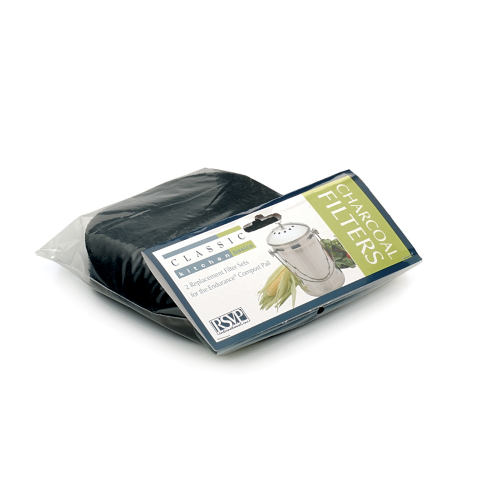 RSVP Original Compost Pail Filters, Set/2 | RSVP