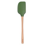 Tovolo Flex-Core Spatula Wood Handle Pesto