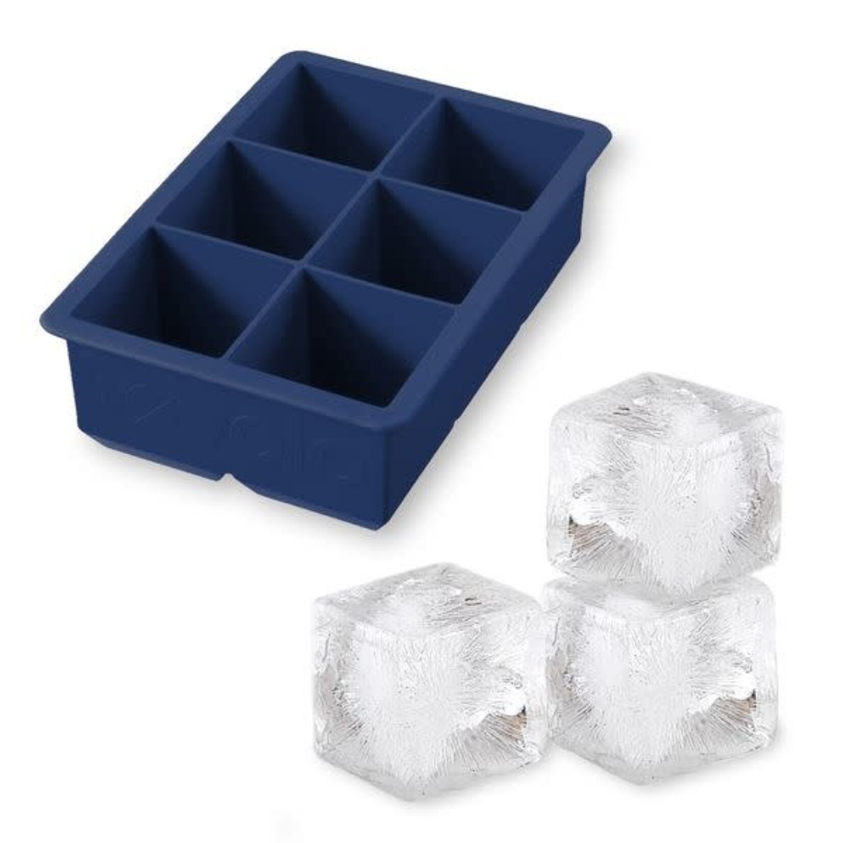 Tovolo King Cube Ice Tray – Deep Indigo