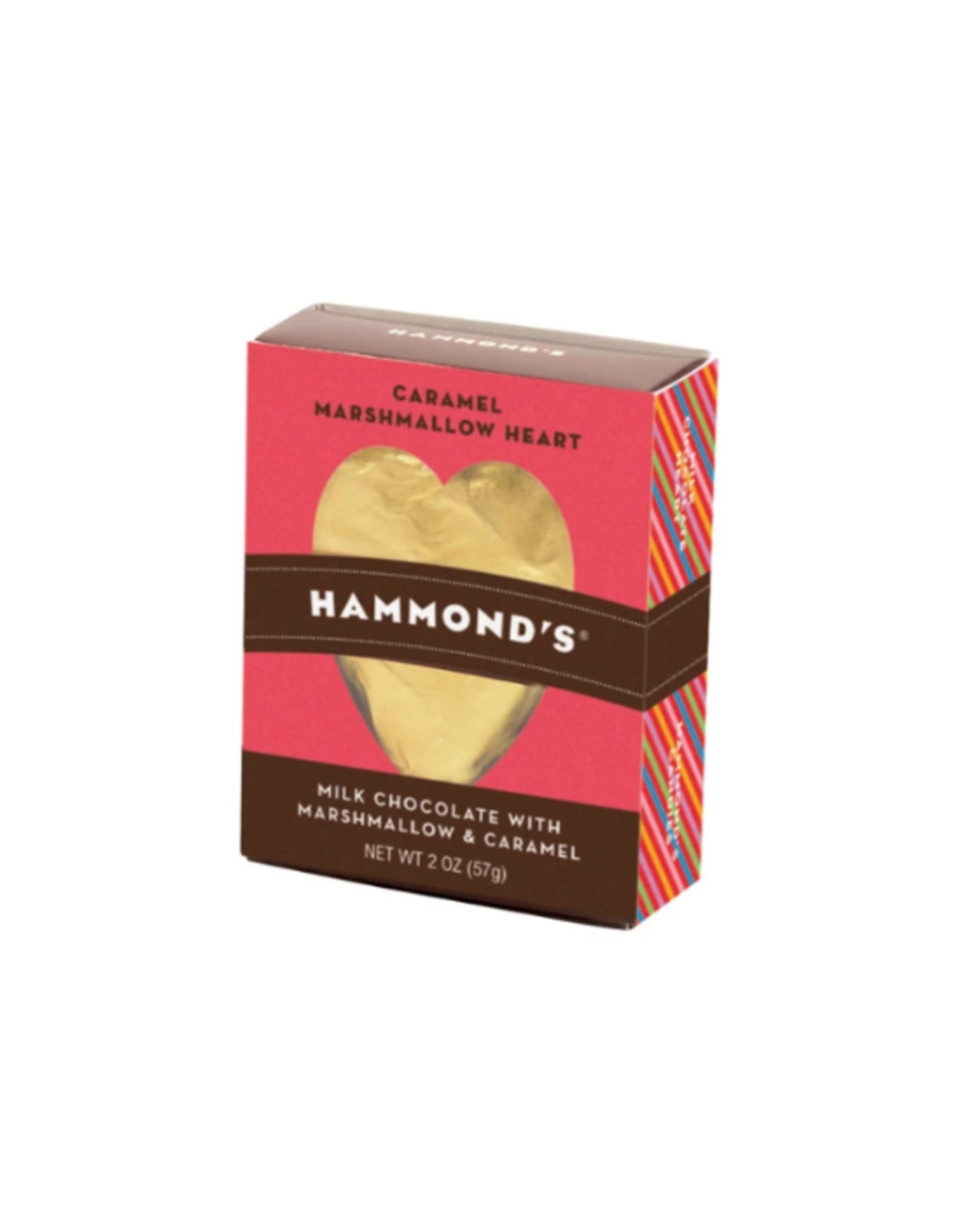 Hammond's Heart Marshmallow Caramel, single