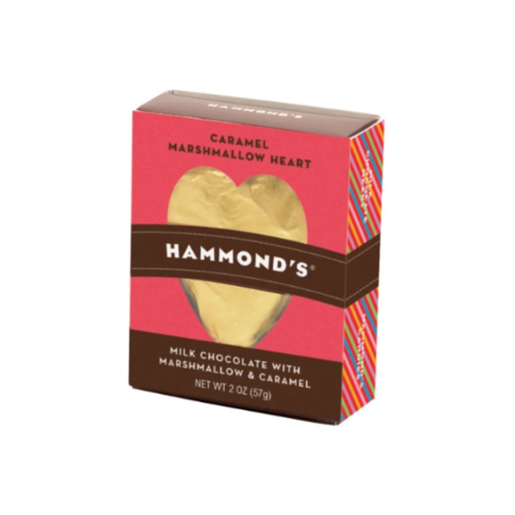 Hammond's Heart Marshmallow Caramel, single