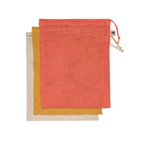 Danica Brands Produce Bag S/3, Le Marche Coral | Danica Brands