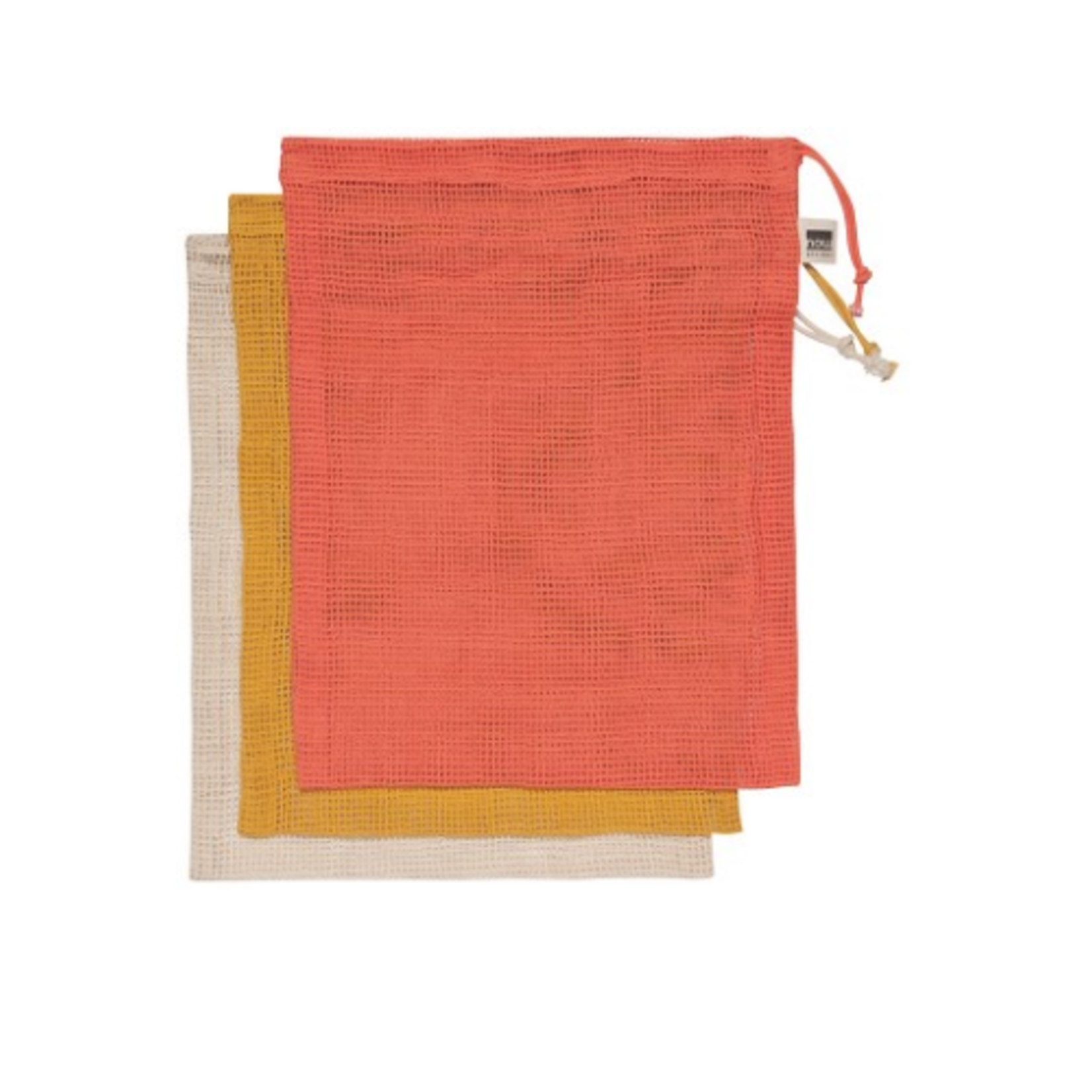 Danica Brands Produce Bag S/3, Le Marche Coral | Danica Brands