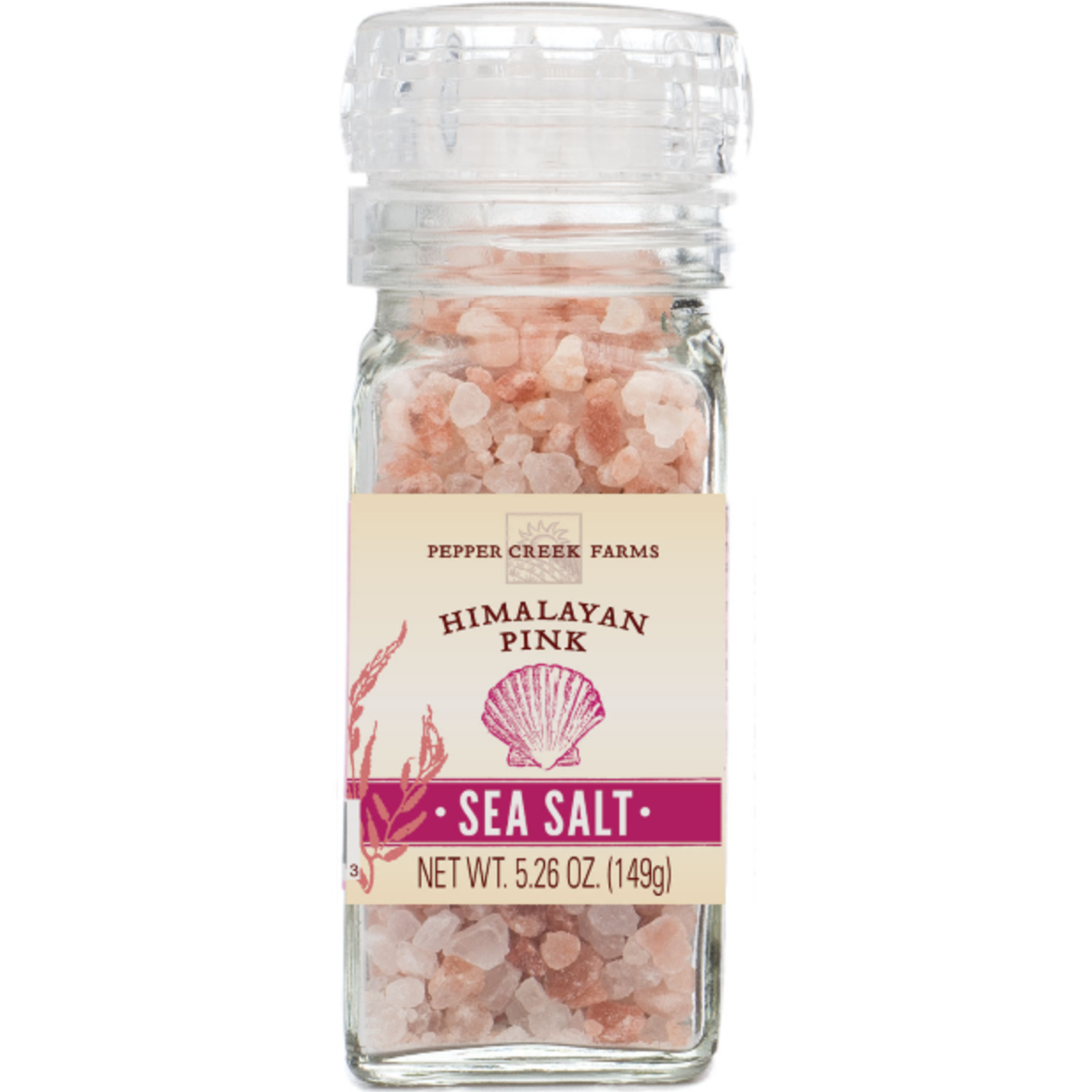 Pepper Creek Farms Himalayan Pink Salt Grinder - 5.2 Oz Small