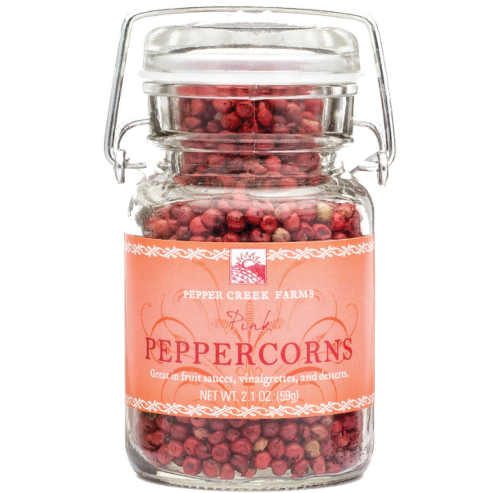 Pepper Creek Farms Pink Peppercorn 2.1oz Jar | Pepper Creek Farms