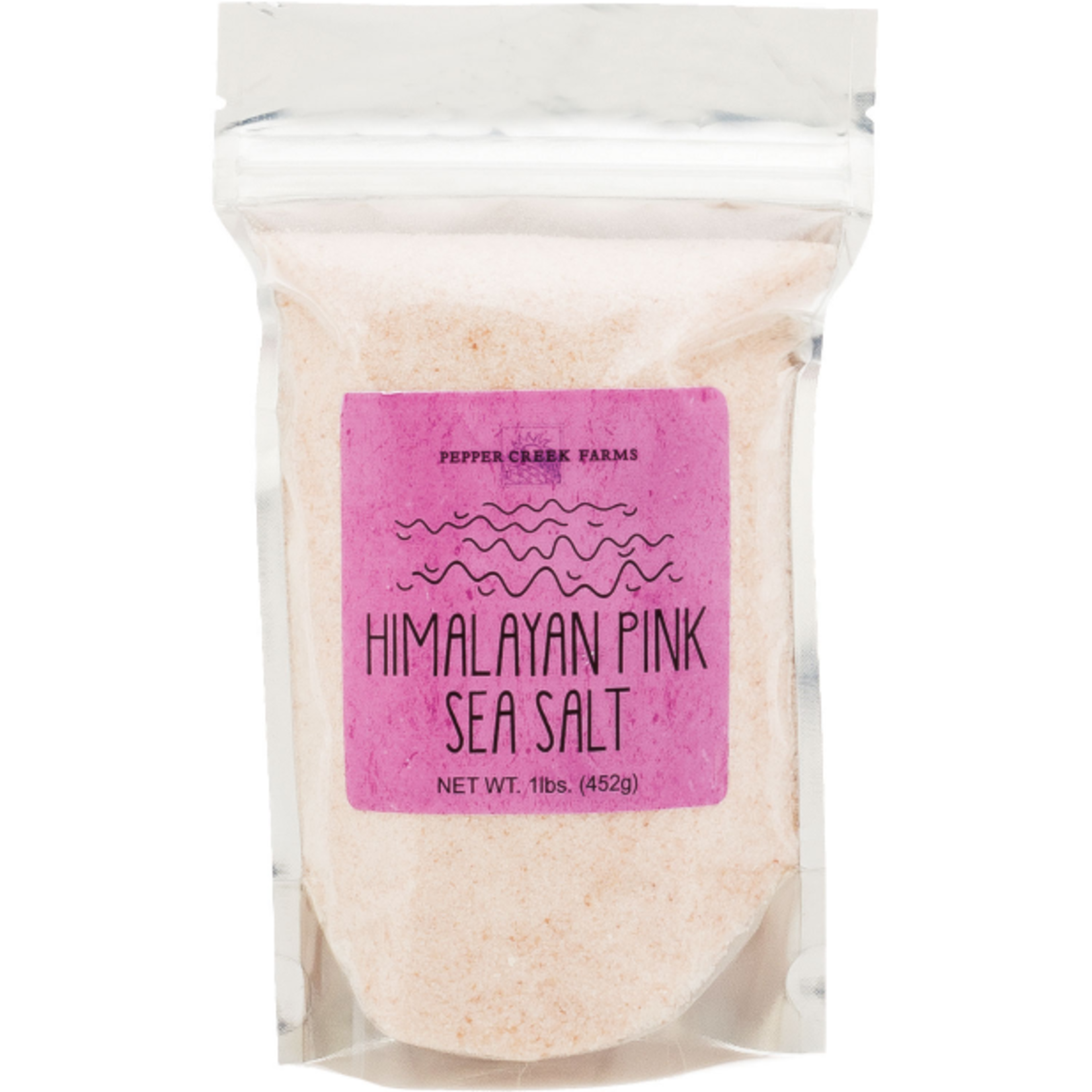 Pepper Creek Farms Himalayan Pink Sea Salt, Fine 1 lb