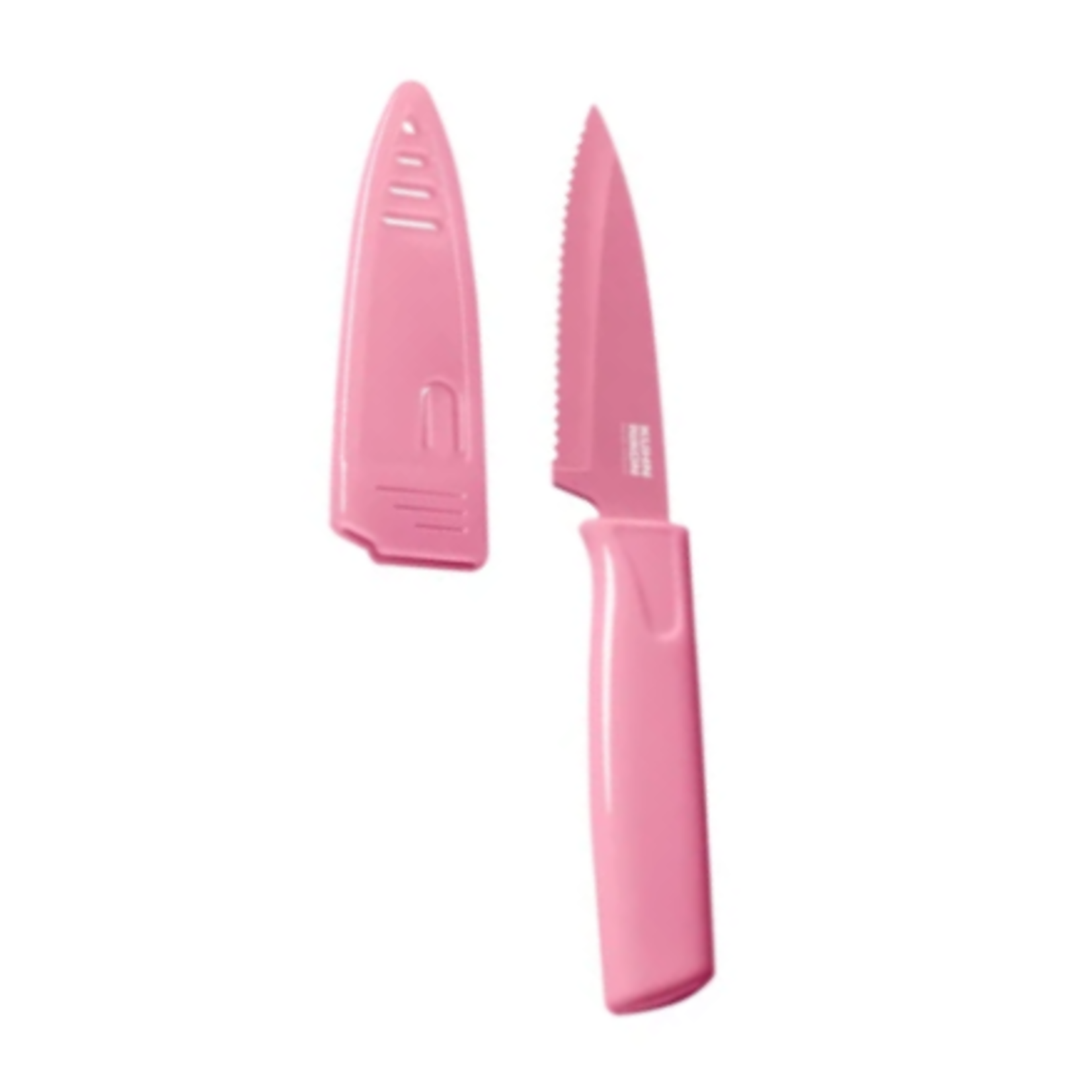 Kuhn Rikon Serrated Paring Knives, Bubble Gum | Kuhn Rikon