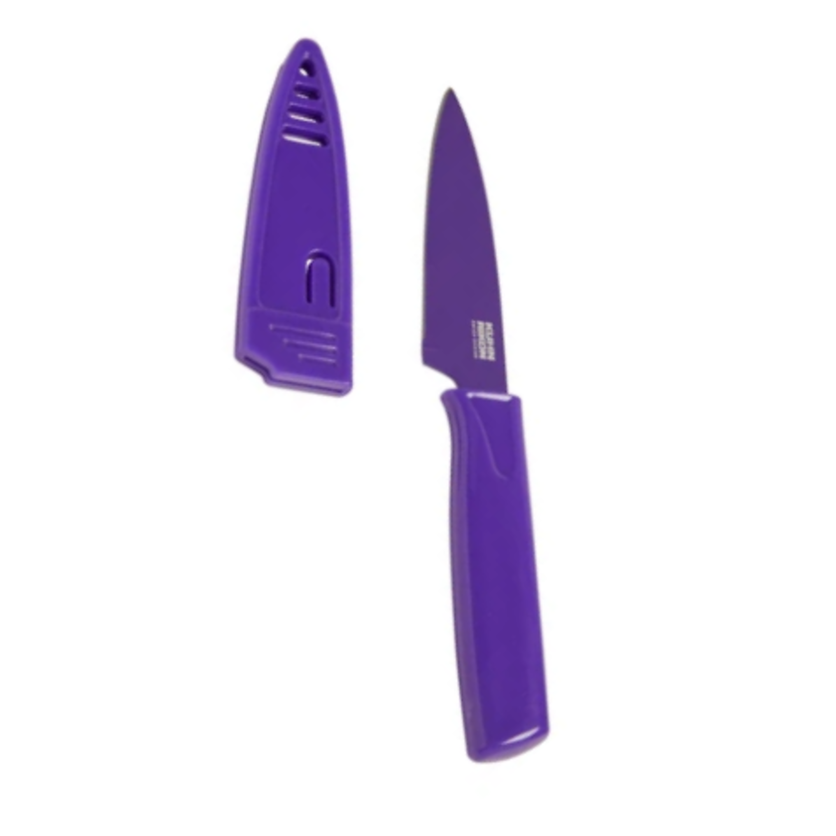 Kuhn Rikon Paring Knives, Eggplant | Kuhn Rikon