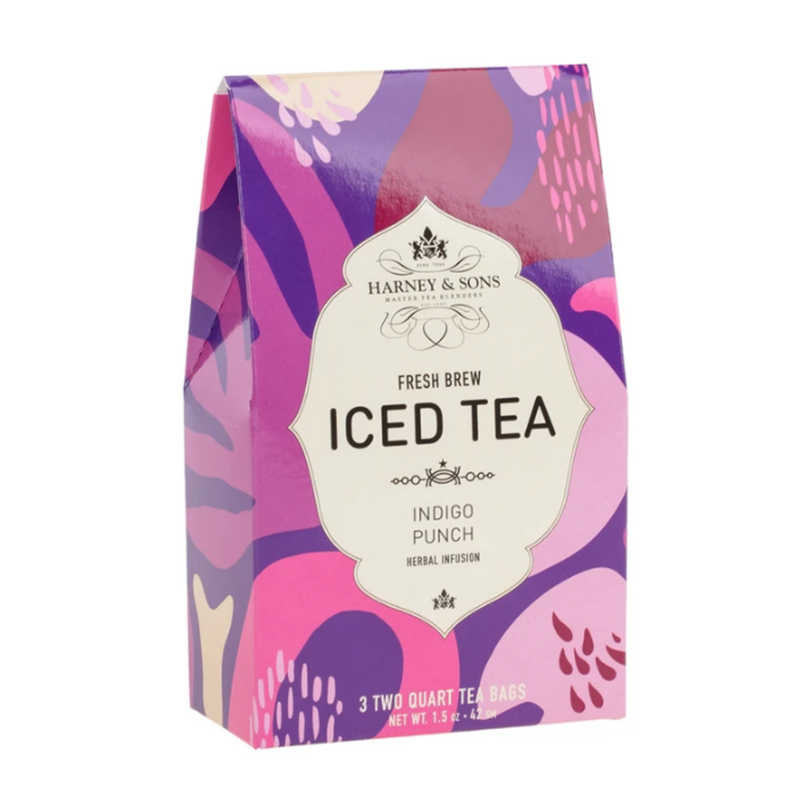 Harney & Sons Iced Tea Indigo Punch - 3 2qt Bags