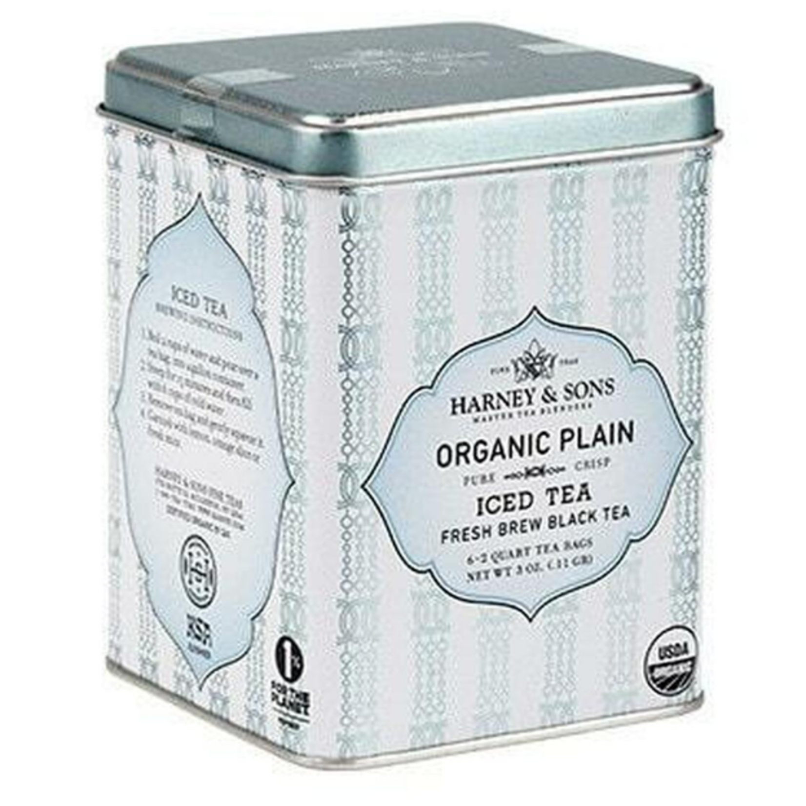 Harney & Sons Organic Black Iced Tea, Tin