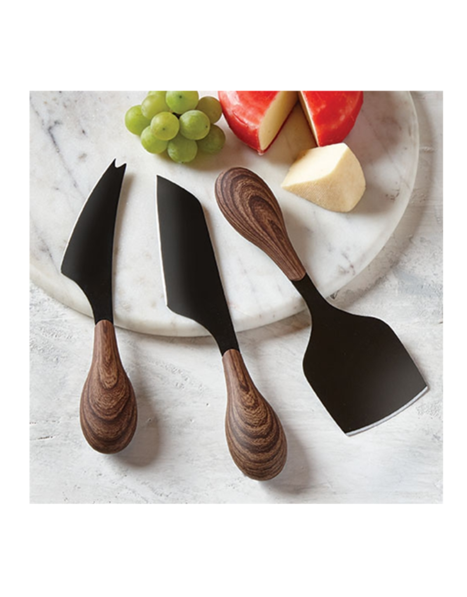 Tag Cheese Utensil S/3 - Wood Handle