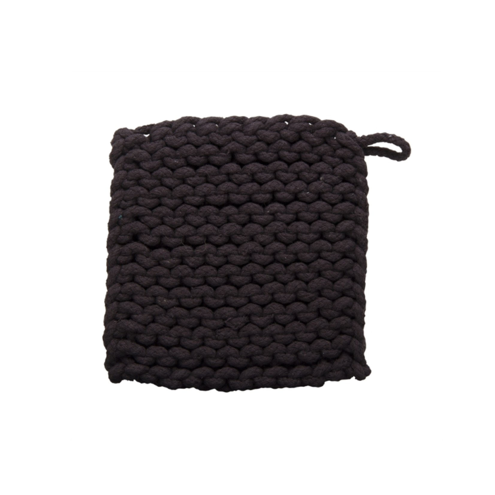 Tag Trivet - Crochet (Black) | Tag