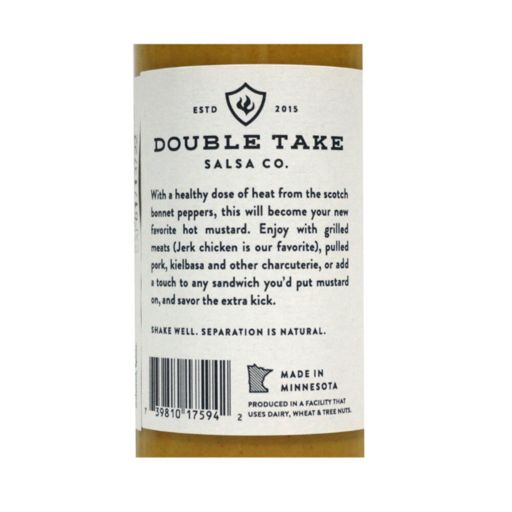 Double Take Salsa Scotch Bonnet Mustard Hot Sauce | Double Take Salsa