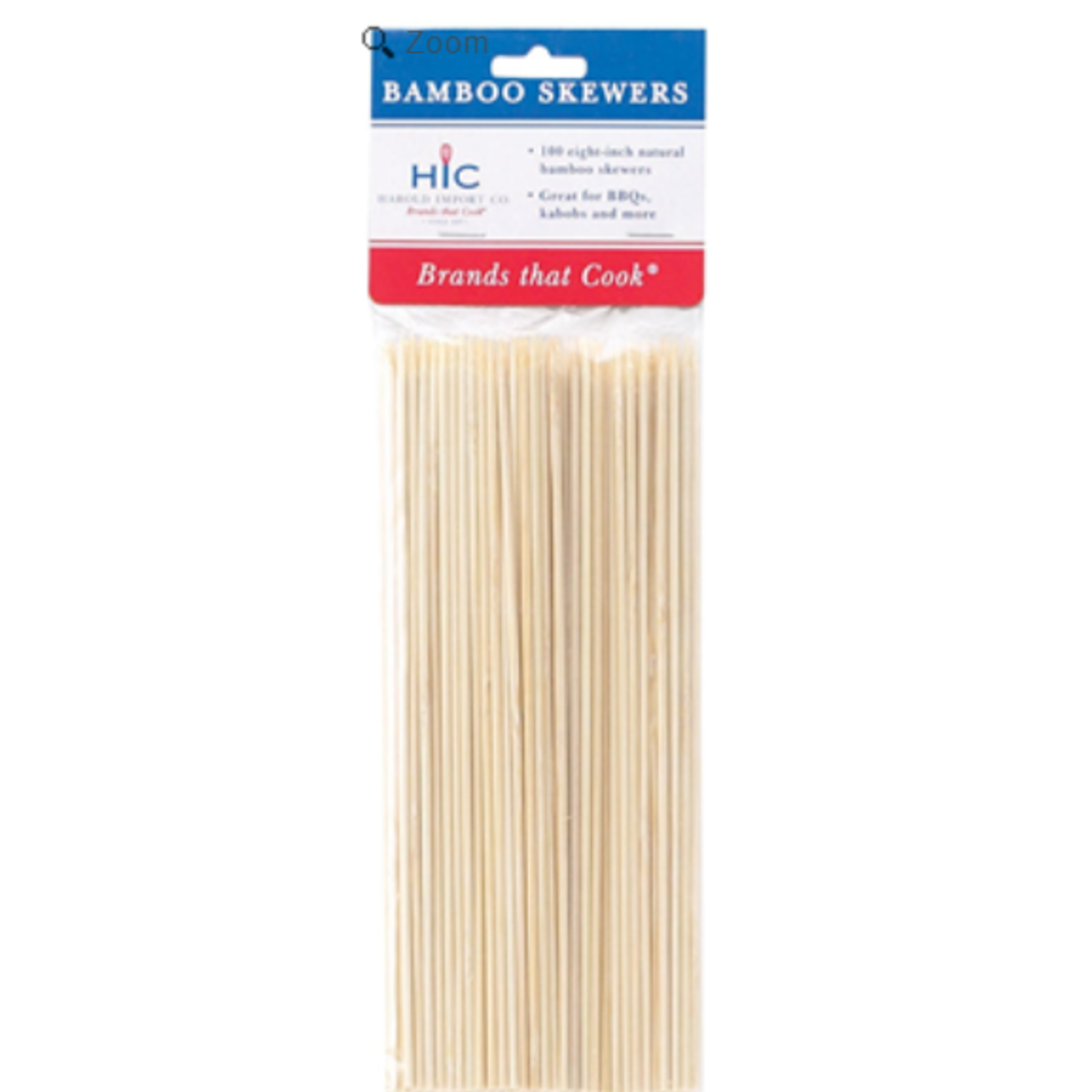 Harold Import Company Inc. Bamboo Skewers, 8"