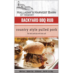 Halladay's Harvest Barn BBQ Rub, Country Style Pulled Pork