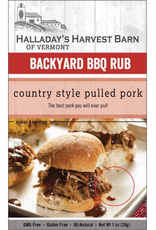 Halladay's Harvest Barn BBQ Rub, Country Style Pulled Pork
