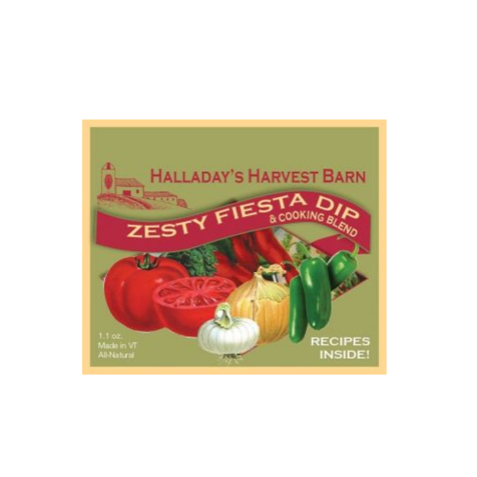 Halladay's Harvest Barn Zesty Fiesta Dip