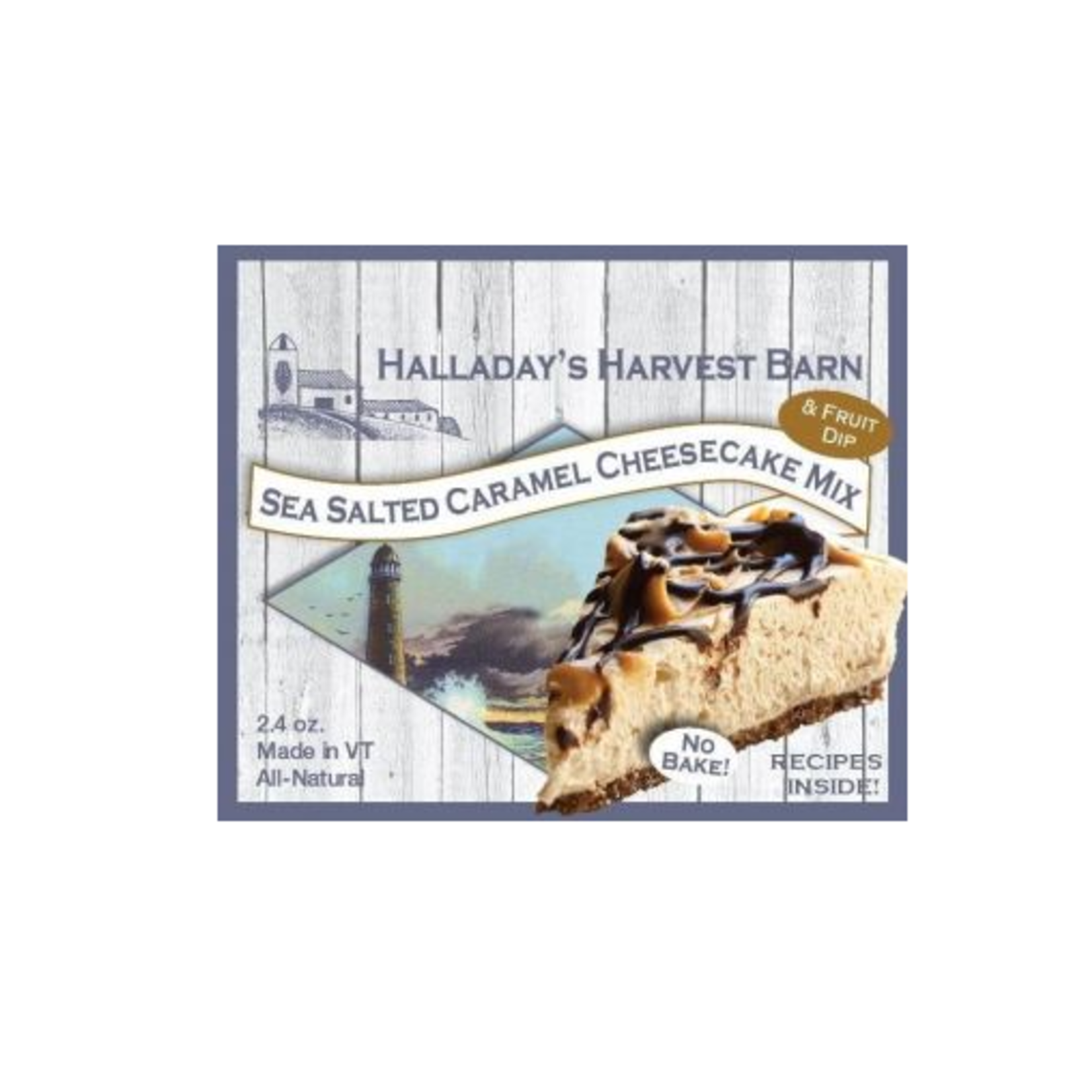 Halladay's Harvest Barn Sea Salted Caramel Cheesecake Mix
