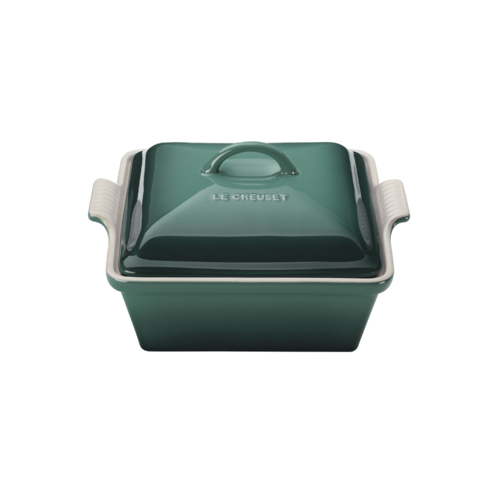 Le Creuset Heritage Covered Square Casserole - Artichaut - 2.5 qt. (9")