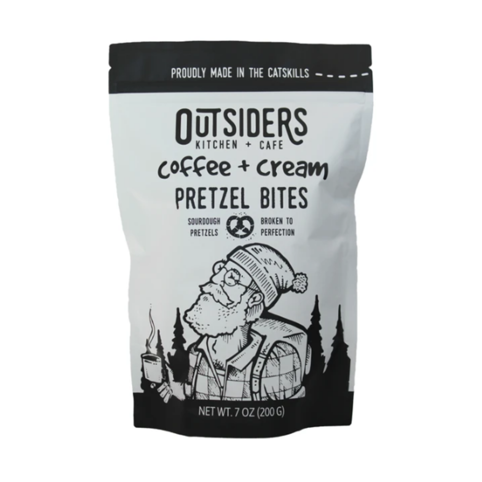 Outsiders Kitchen Coffee + Cream Pretzel Bites 7oz | Outsiders Kitchen