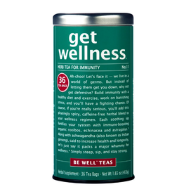 The Republic of Tea Get Wellness No. 11 Immunity Tea, 36 Bag Tin