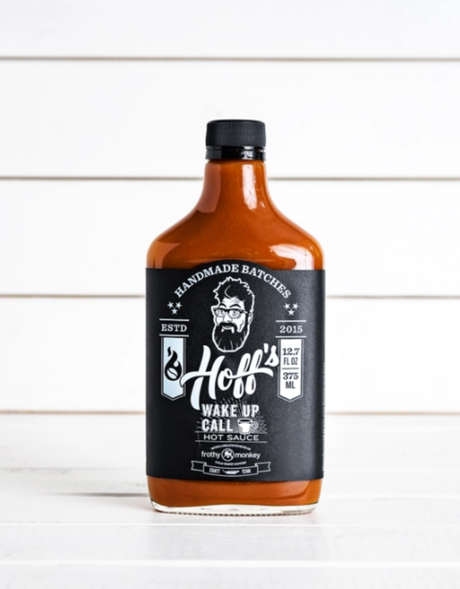 Wake Up Call Hoffs Sweetspicy Hot Sauce W Coffee 12oz Duluth Kitchen Co 