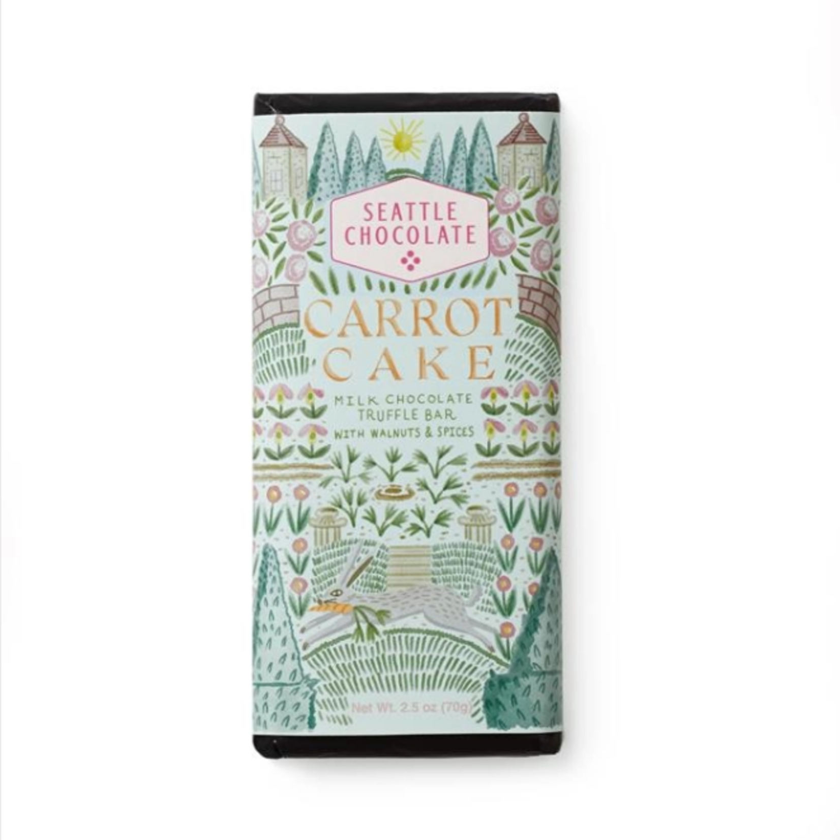 Seattle Chocolate Presents Maeve 14-Carrot Cake Truffle Bar | Seattle Chocolate Presents Maeve