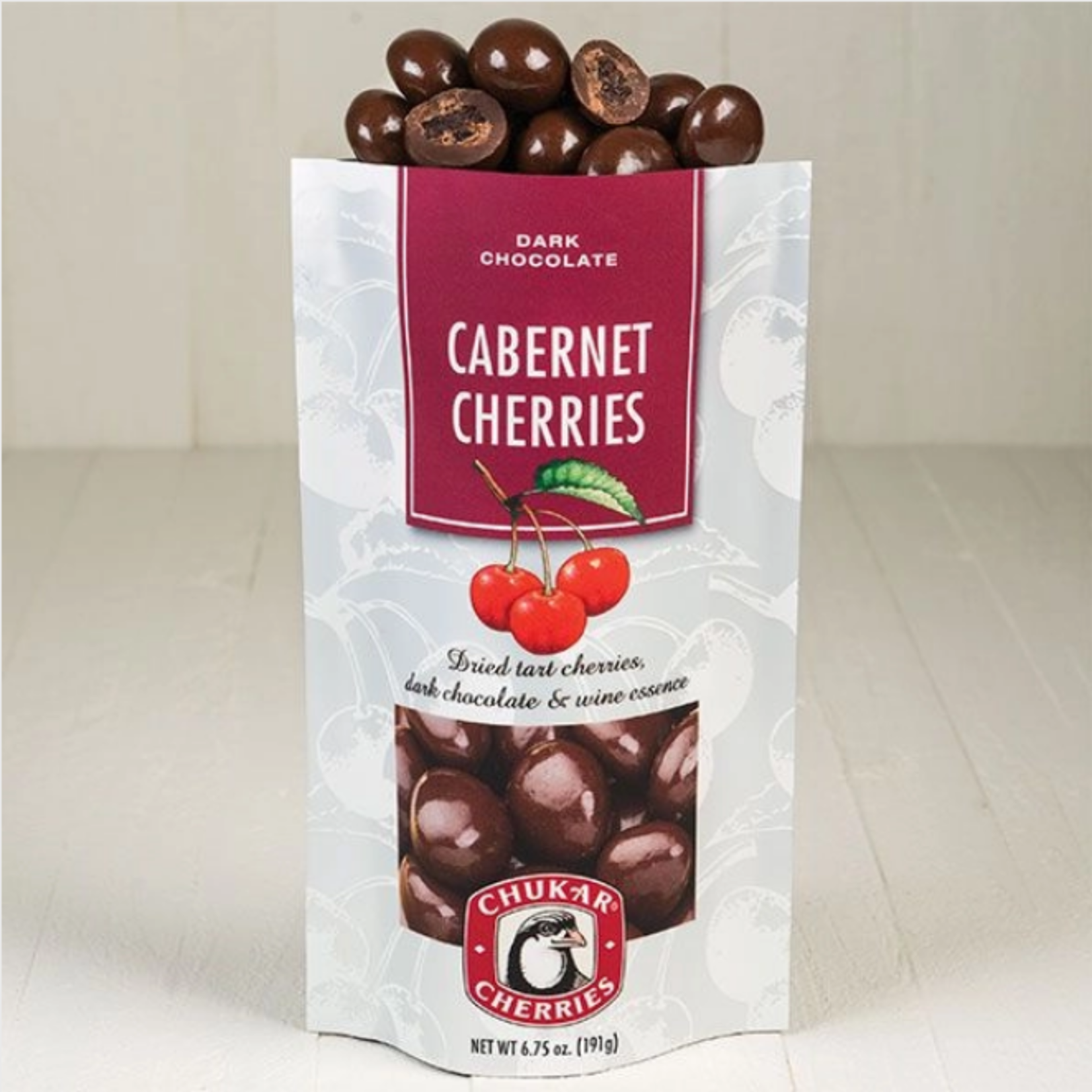 Chukar Cherry Company 6.75 oz Cabernet Cherries - Dark Chocolate