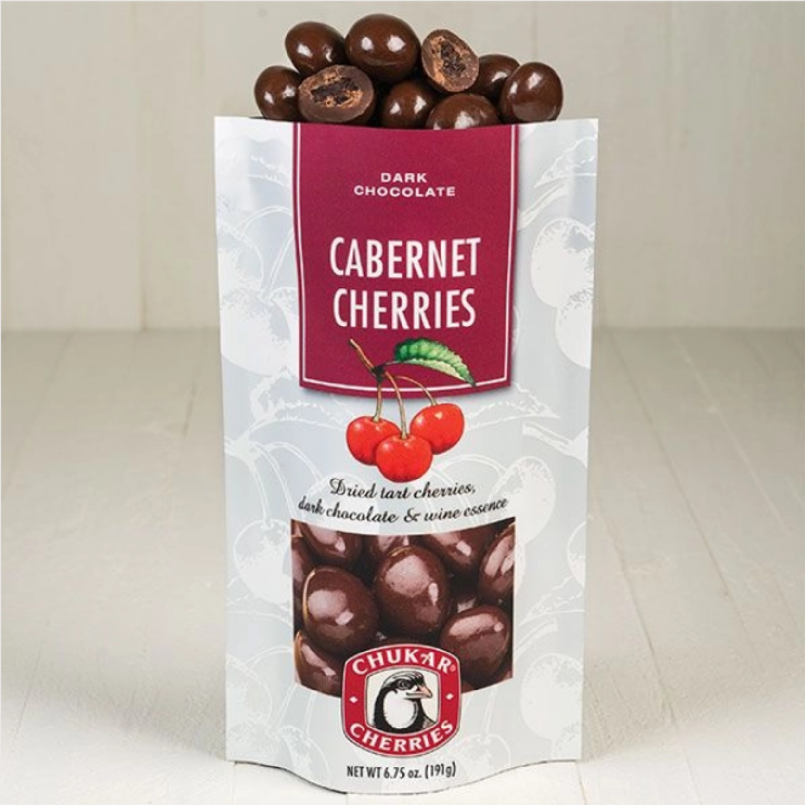 Chukar Cherry Company Cabernet Cherries Dark Choc 6.75oz