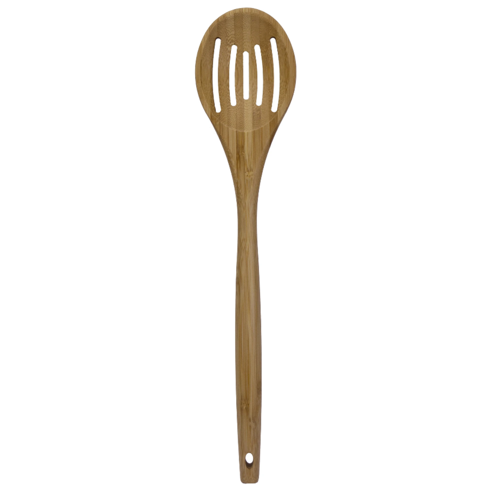 Totally Bamboo Bamboo Slotted Spoon, 14" | Totally Bamboo