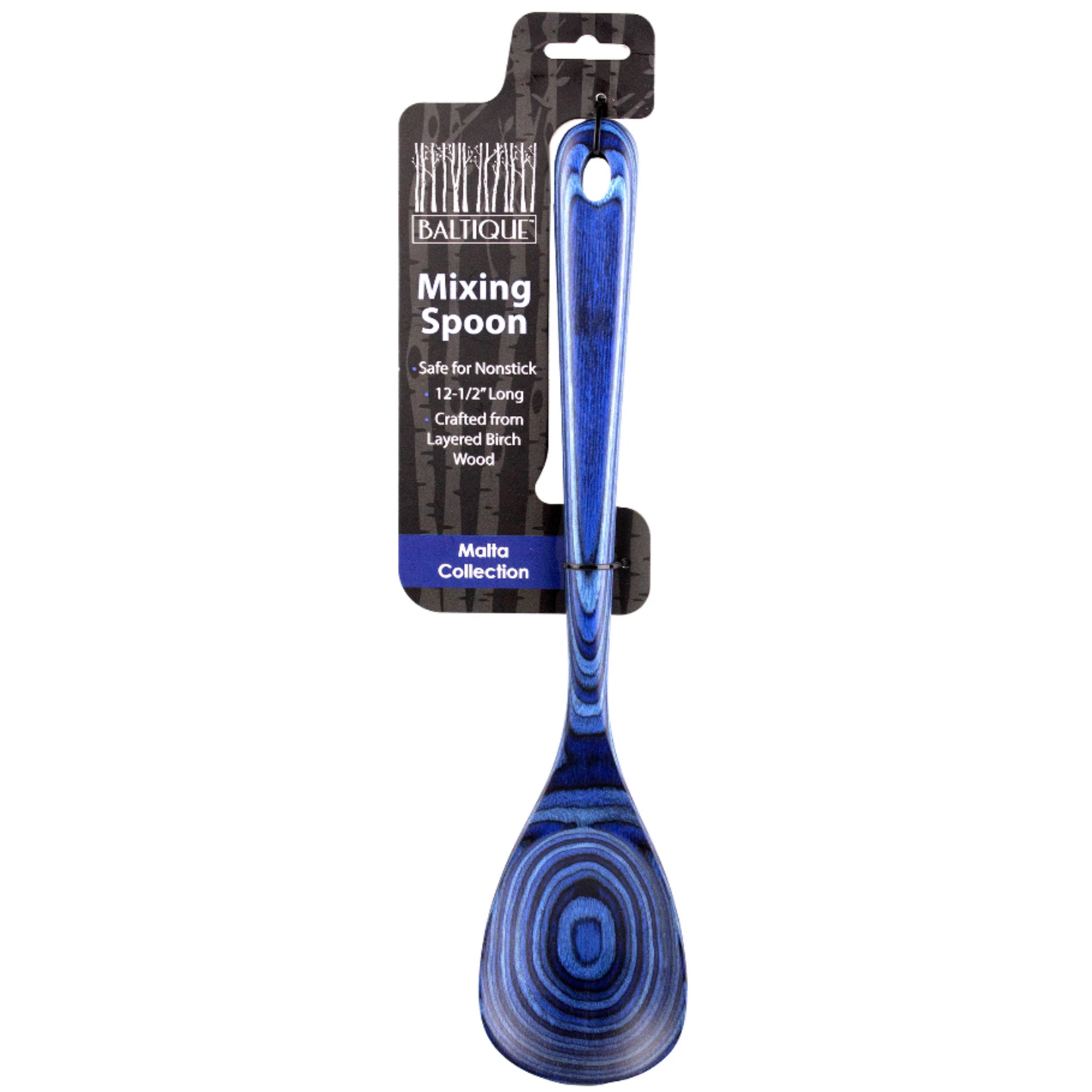 Totally Bamboo Malta Blue Mixing Spoon | Totally Bamboo