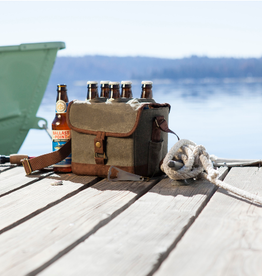 Picnic Time Beer Caddy, Green