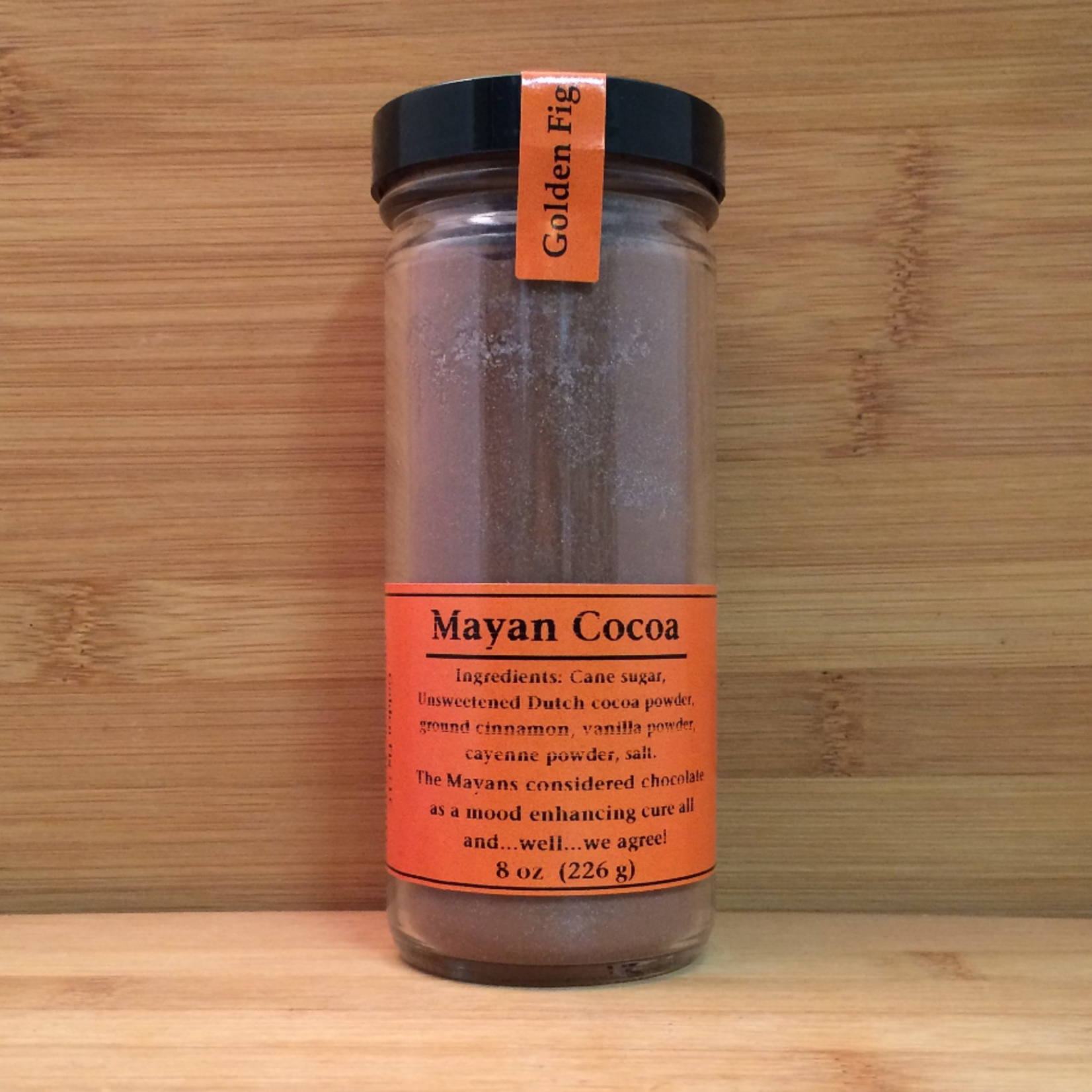 Golden Fig Epicurean Delight Mayan Cocoa | Golden Fig Epicurean Delight