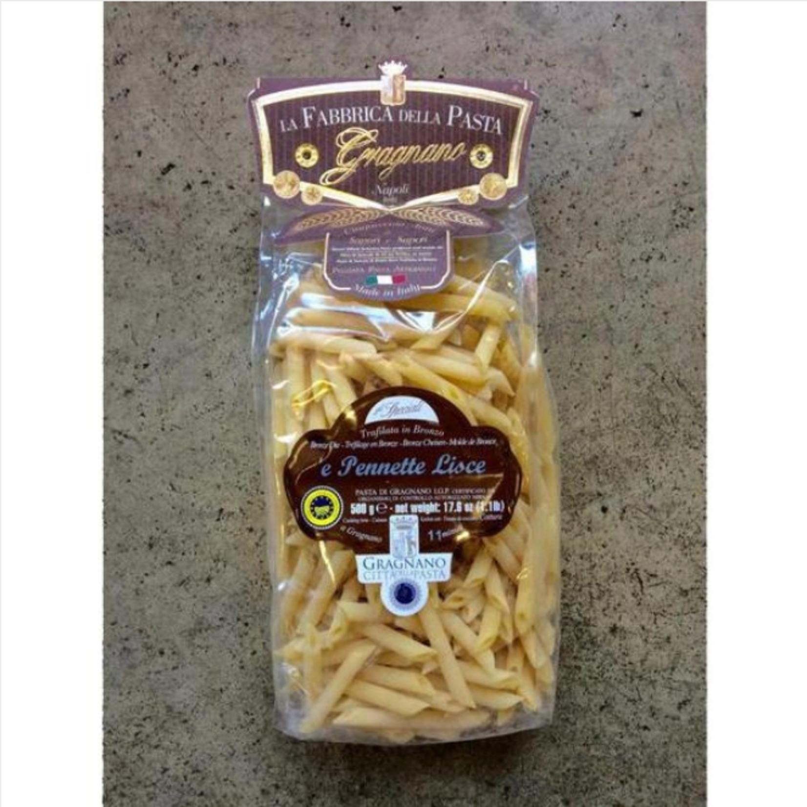 Pennette Lisce Pasta