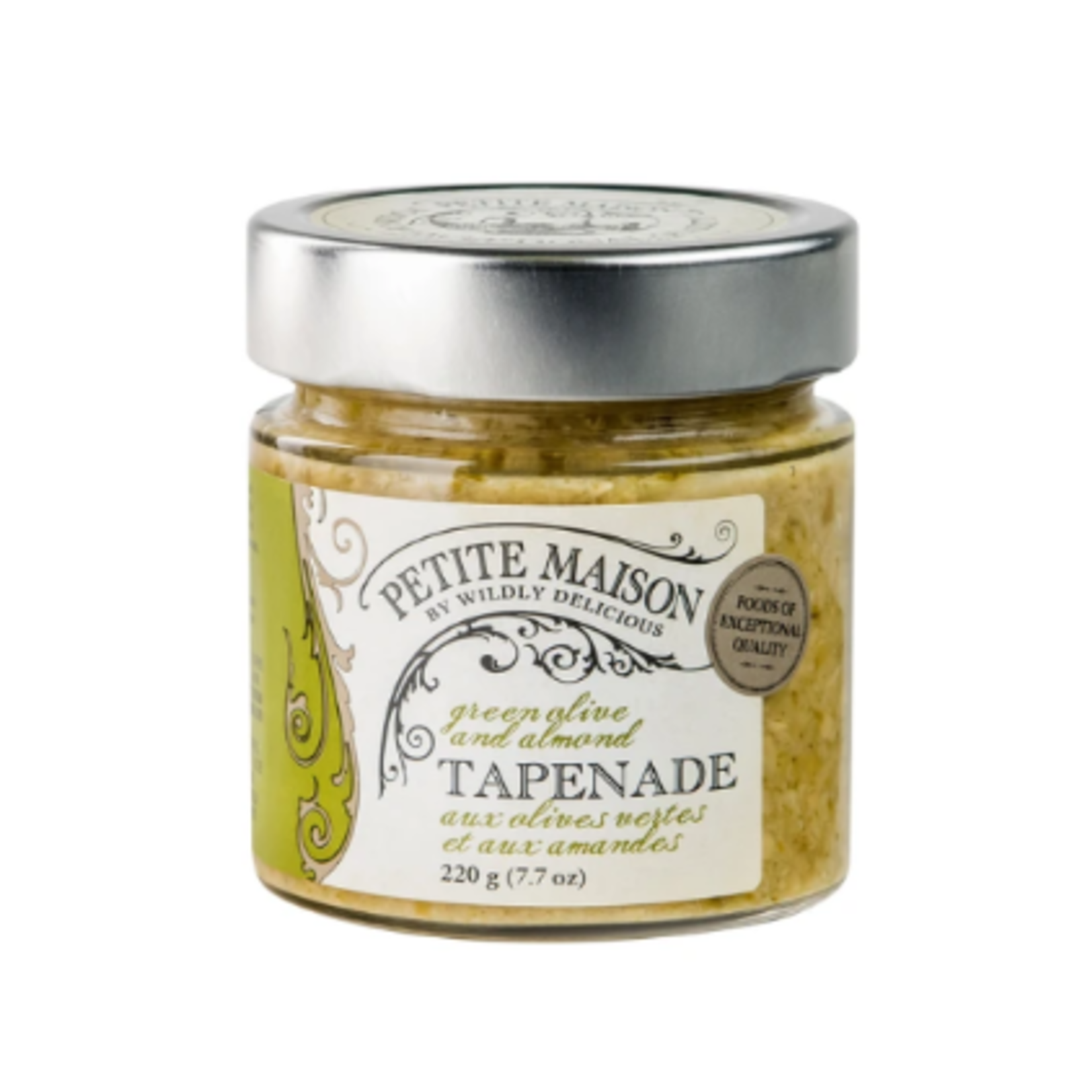 Wildly Delicious Green Olive & Almond Tapenade