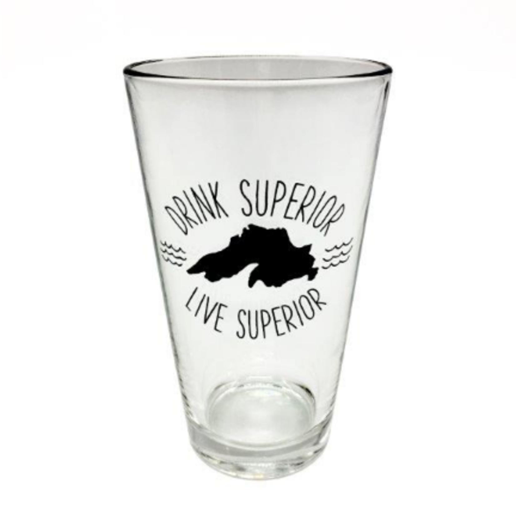 Gitch Gear Lake Superior, Pint Glass, Drink Superior