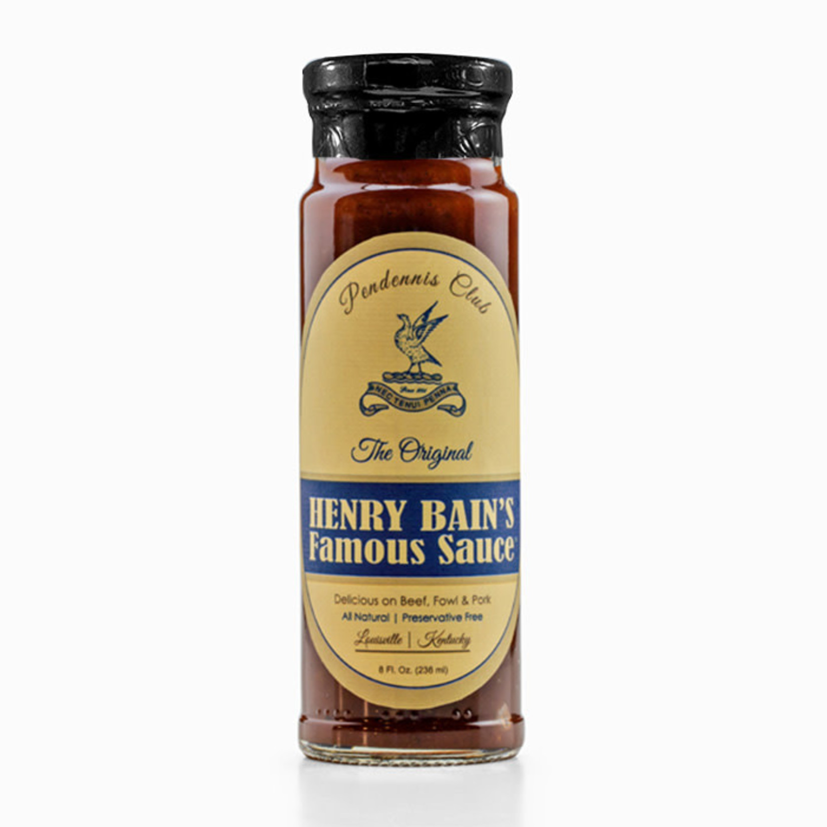 Bourbon Barrel Foods Henry Bain's Pendennis Club Sauce