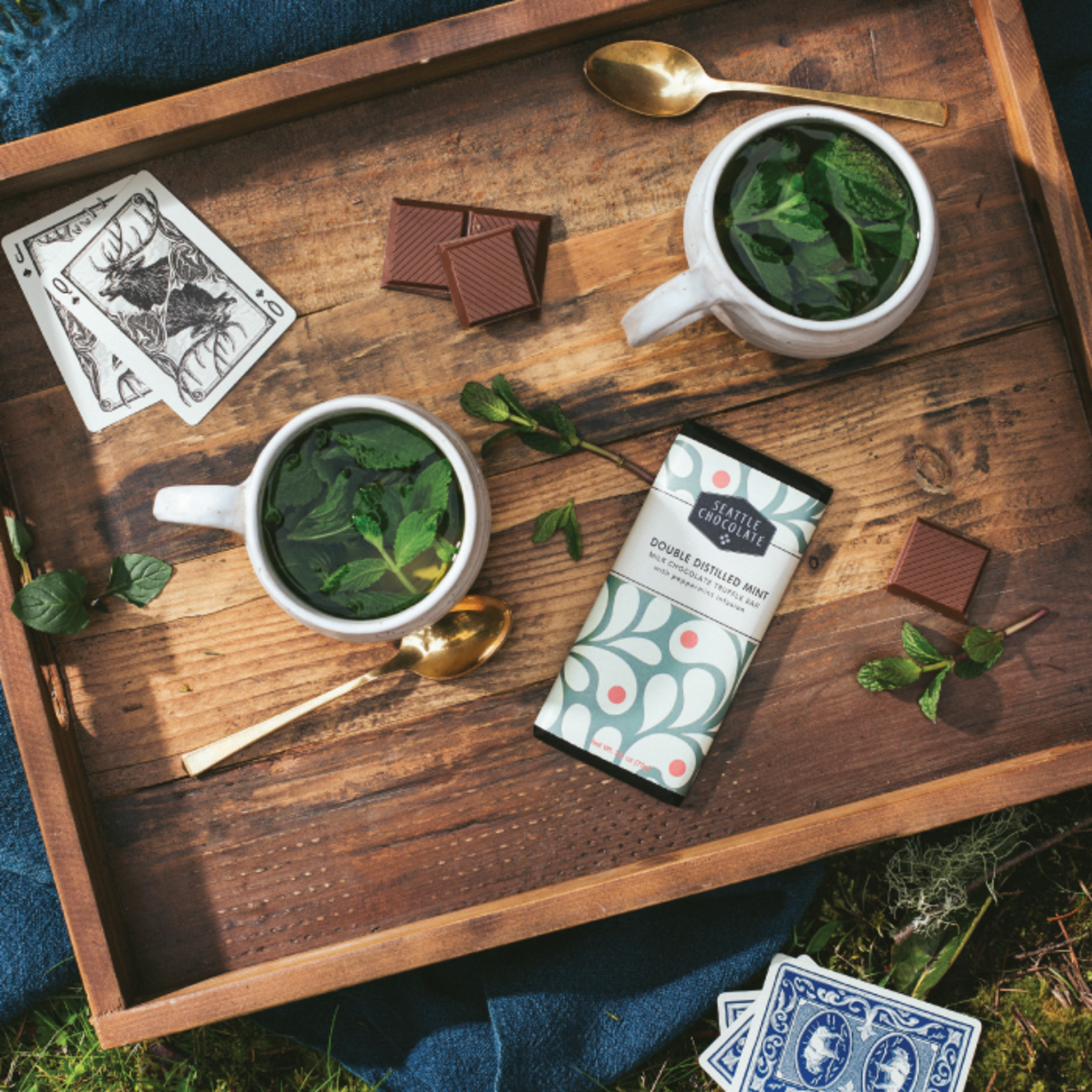 Seattle Chocolate Presents Maeve Magical Mint Truffle Bar | Seattle Chocolate Presents Maeve