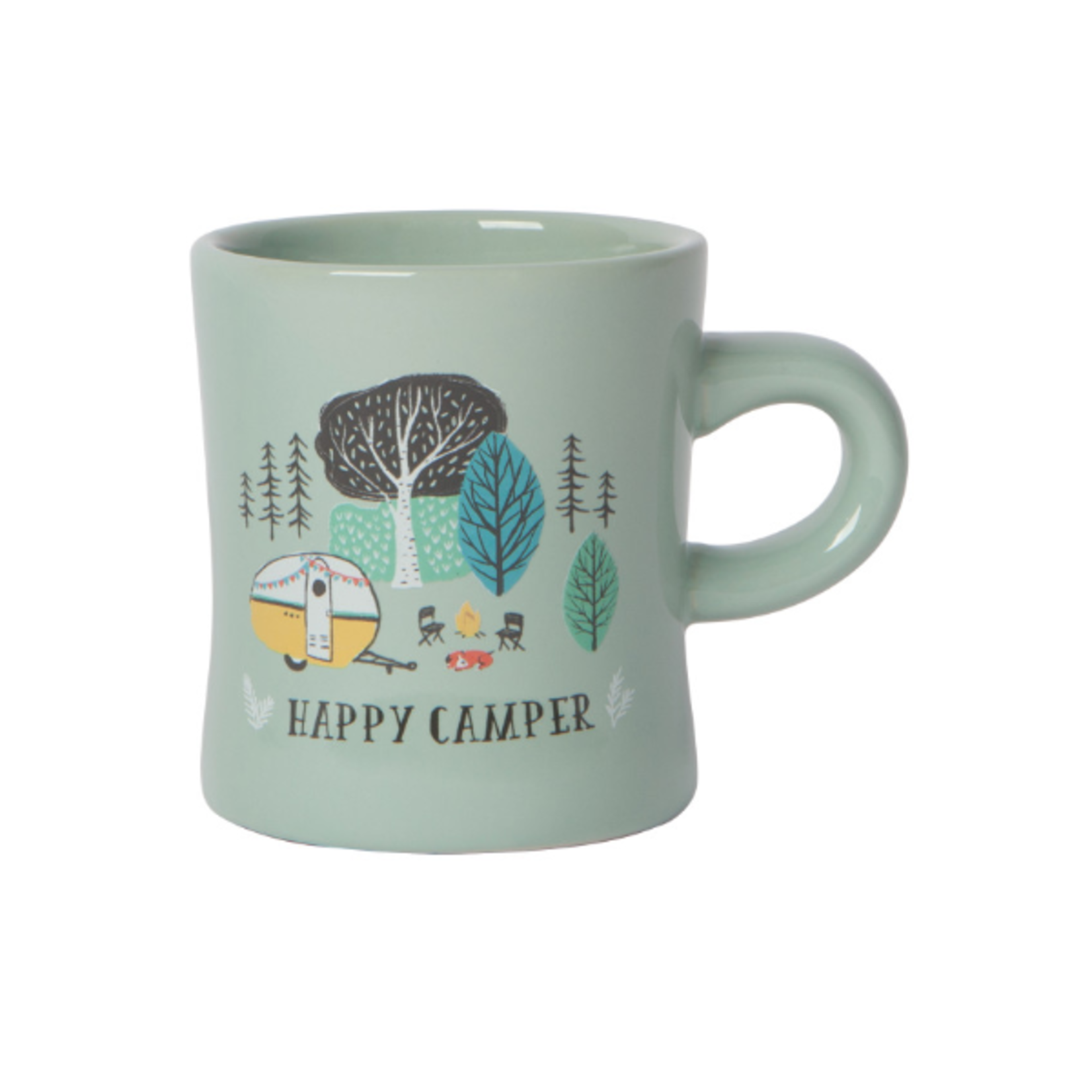 Now Designs Mug, Diner - Happy Camper