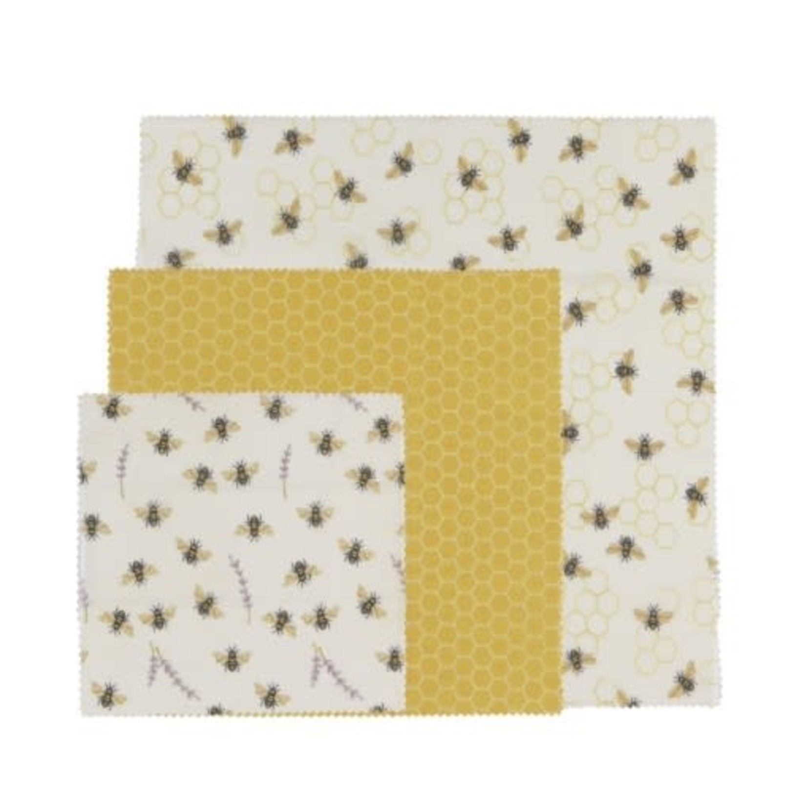Now Designs Wax Wraps Set/3 - Bees