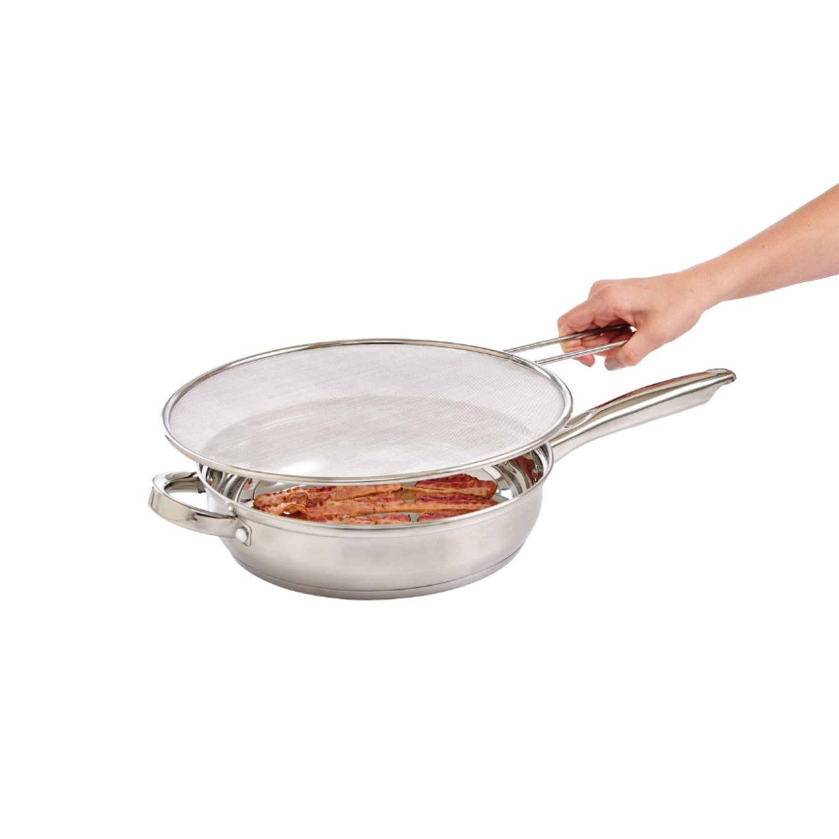 Harold Import Co. Steel Splatter Screen 11.5in | Harold Import Co.