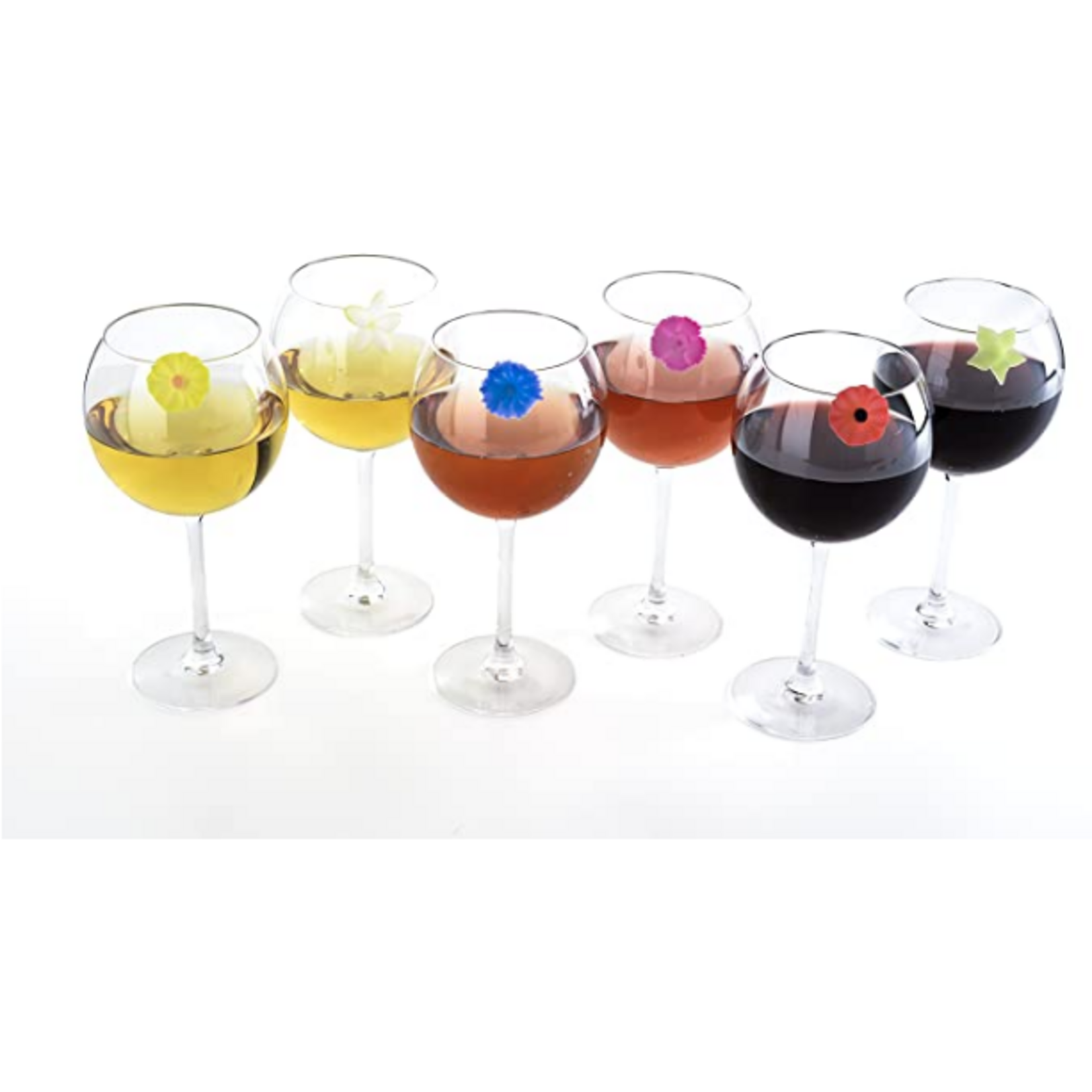Charles Viancin Blossom Drink Markers Set6 | Charles Viancin