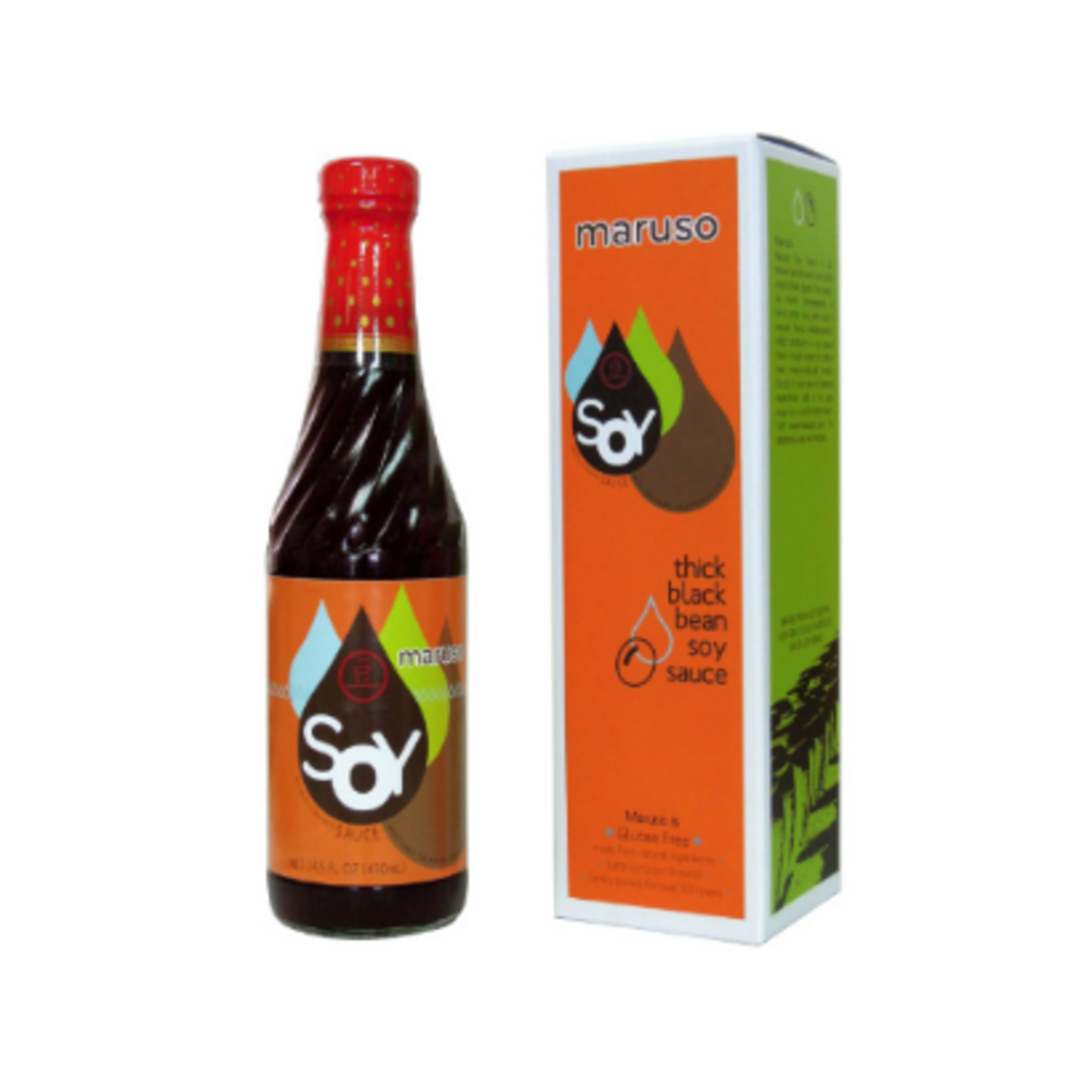 Thick Black Bean Soy Sauce, 14.5oz | Maruso