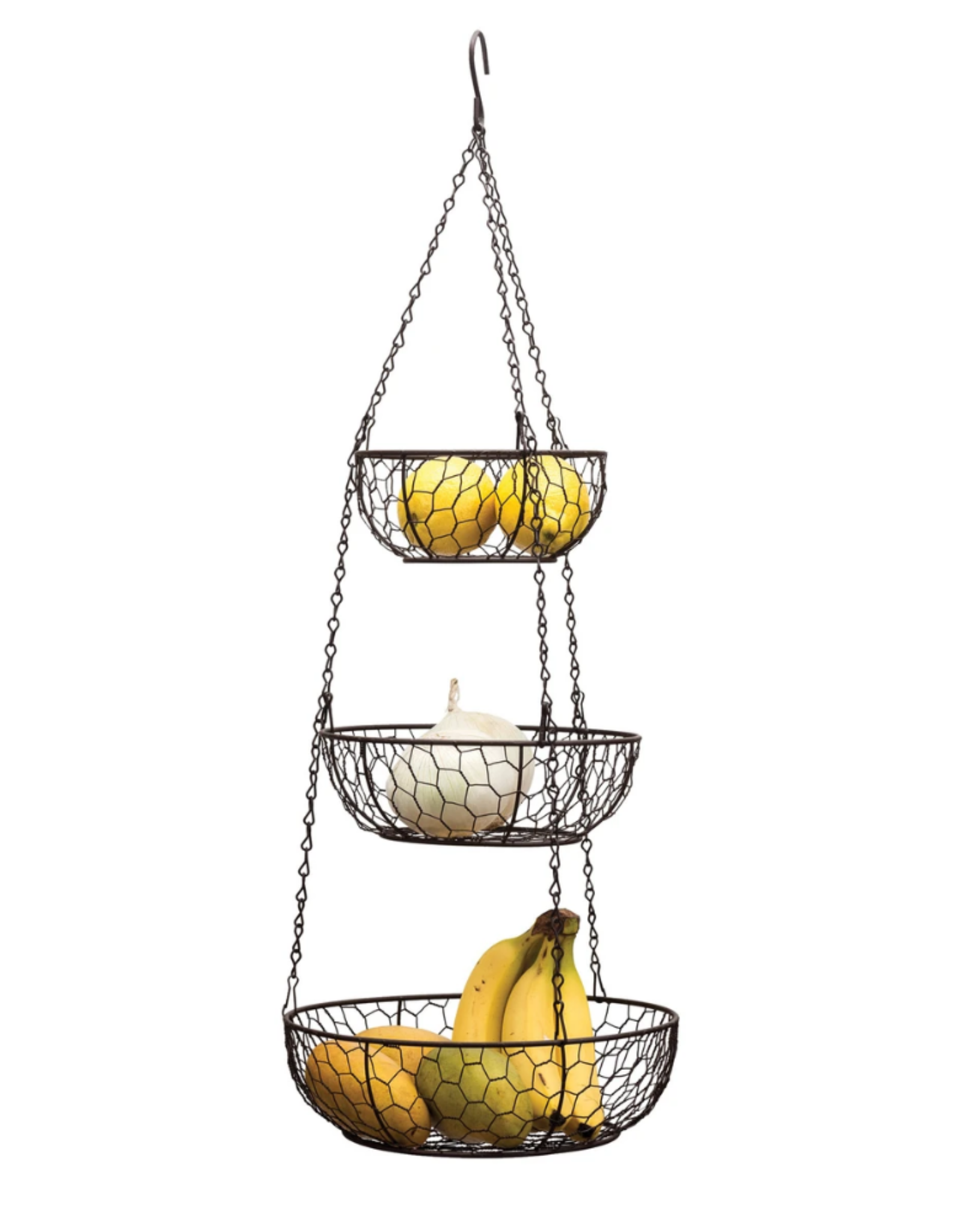 RSVP Hanging Basket, Chicken Wire