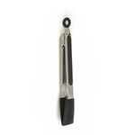 RSVP Flat Tip Silicone Tong 9" | RSVP