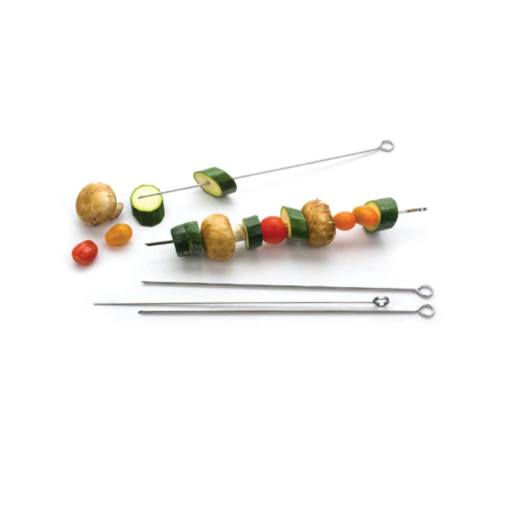 RSVP Stainless Kabob Skewers, Set 6, 12" | RSVP