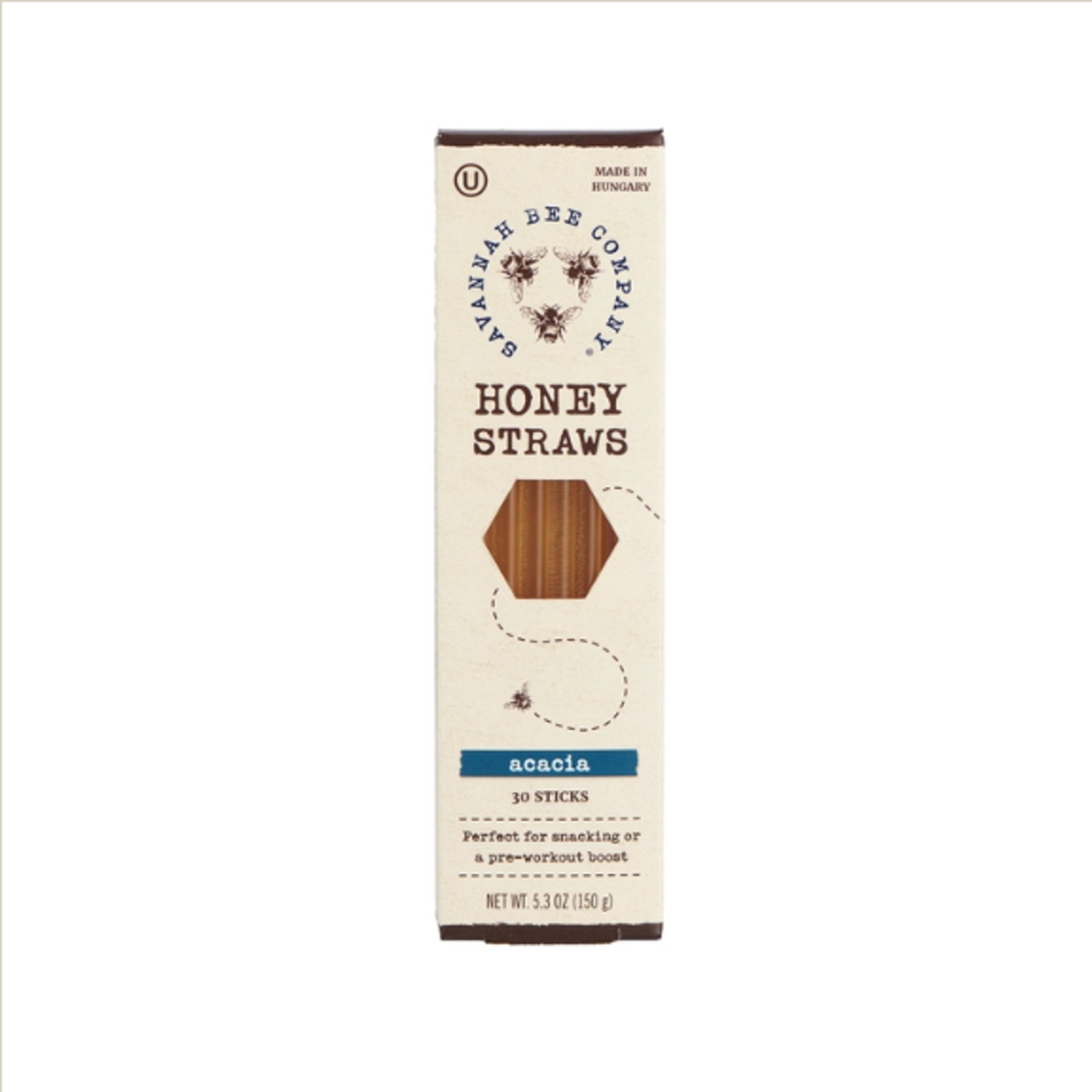 Savannah Bee Savannah Bee Honey Straw 30 Pack