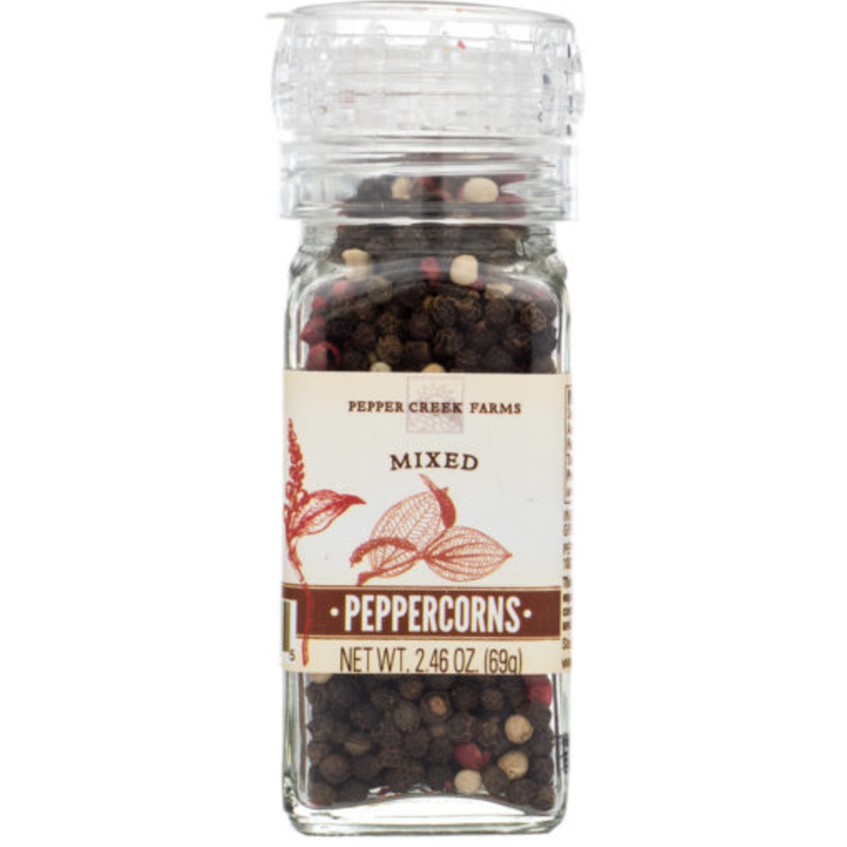 Pepper Creek Farms Mixed Peppercorns Grinder Small 2.5 Oz. | Pepper Creek Farms