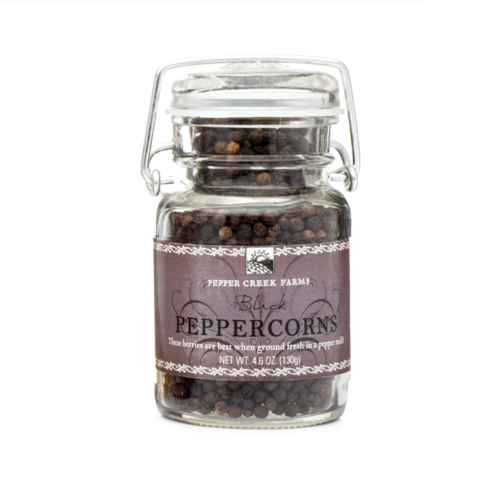 Pepper Creek Farms Black Peppercorns 5.26oz Jar