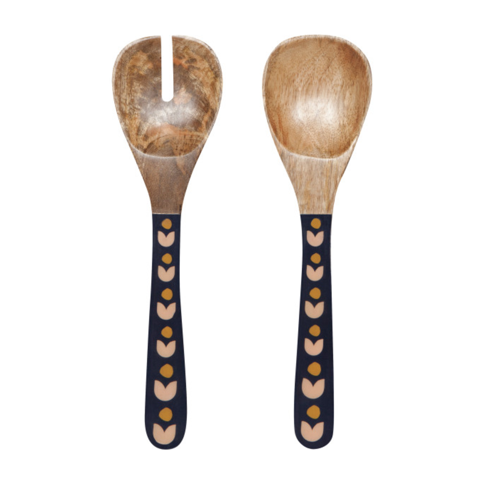 Danica Brands Salad Servers Set/2, Mango Wood - Superbloom | Danica Brands